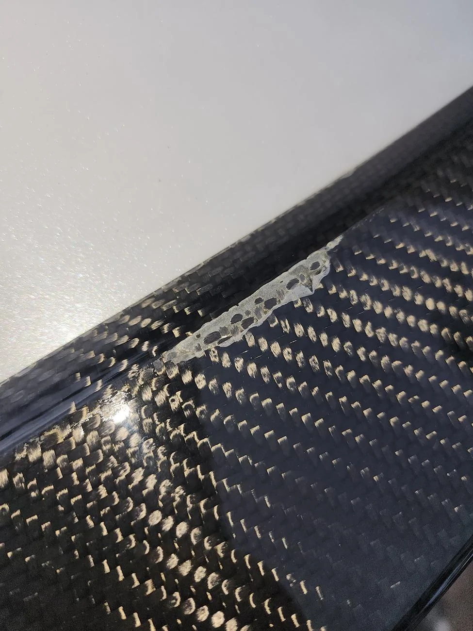 Acura Integra Anyone having issues with carbon fiber exterior oem 20240705_183410