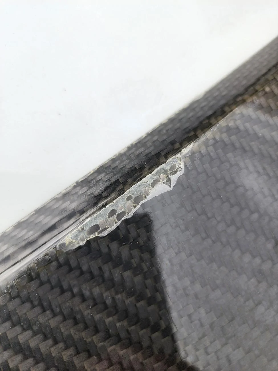 Acura Integra Anyone having issues with carbon fiber exterior oem 20240705_183419