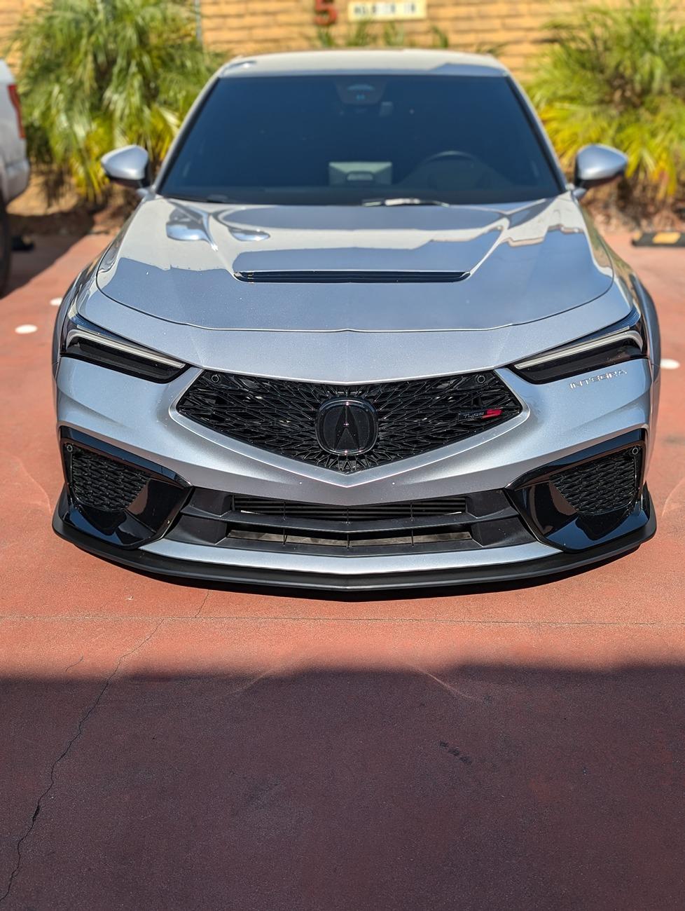 Acura Integra Installed a splitter kit from R1 Splitters PXL_20240723_234605180.PORTRAIT