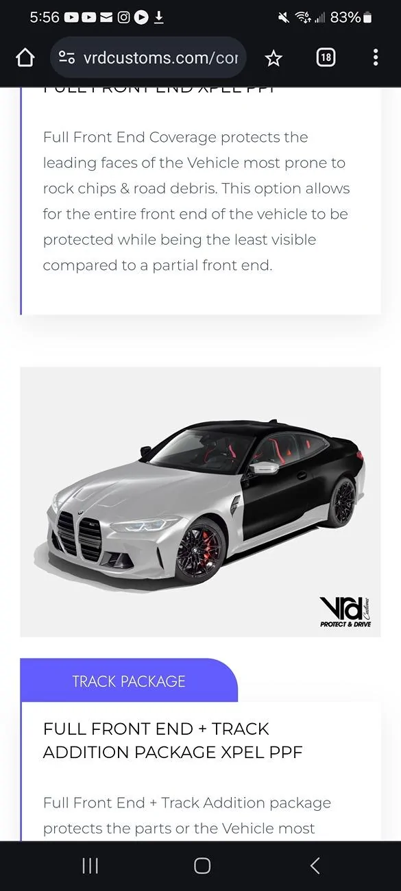 Acura Integra PPF is it worth it for complete car? Screenshot_20240725_175634_Chrom