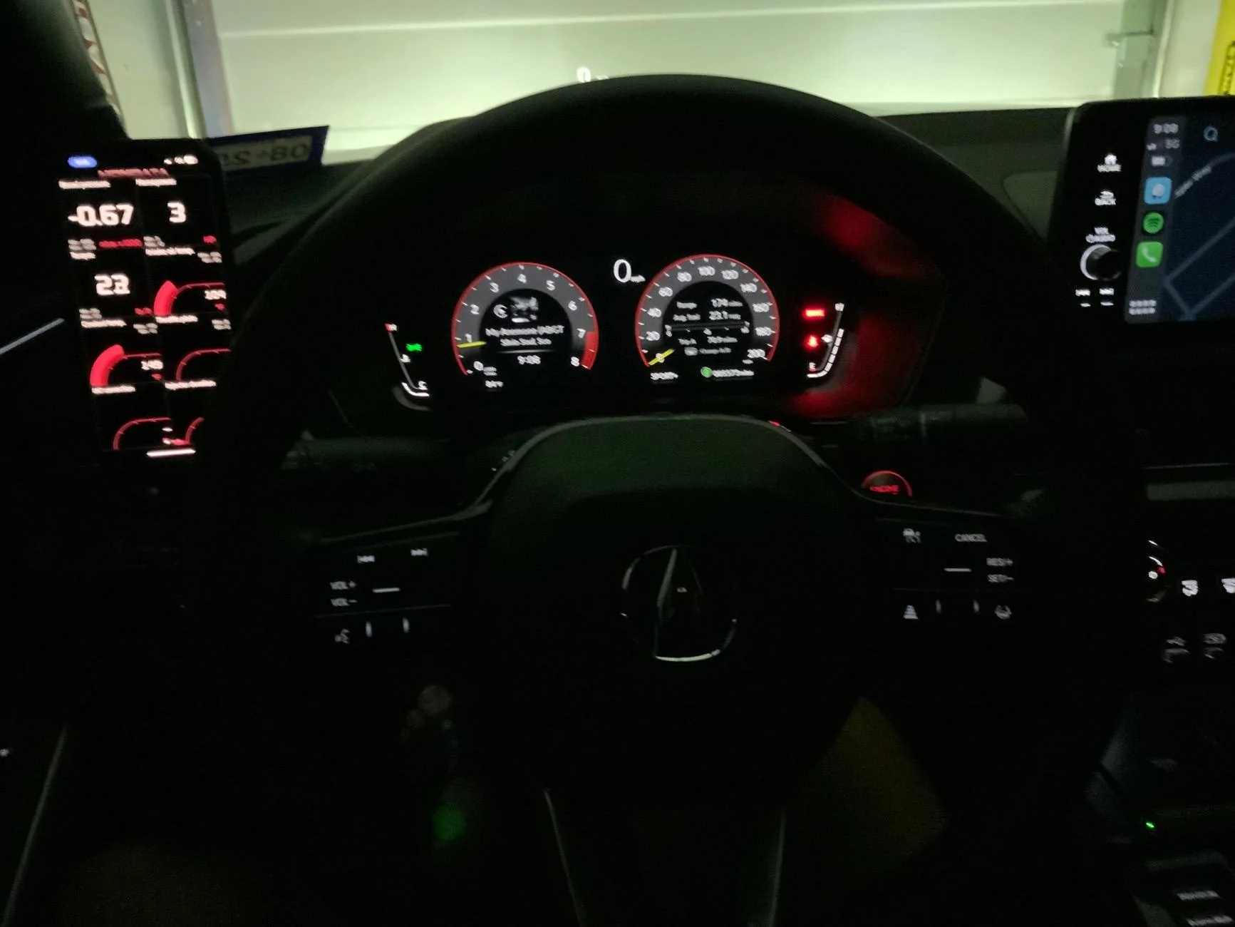 Acura Integra Best cell phone mount IMG_1482