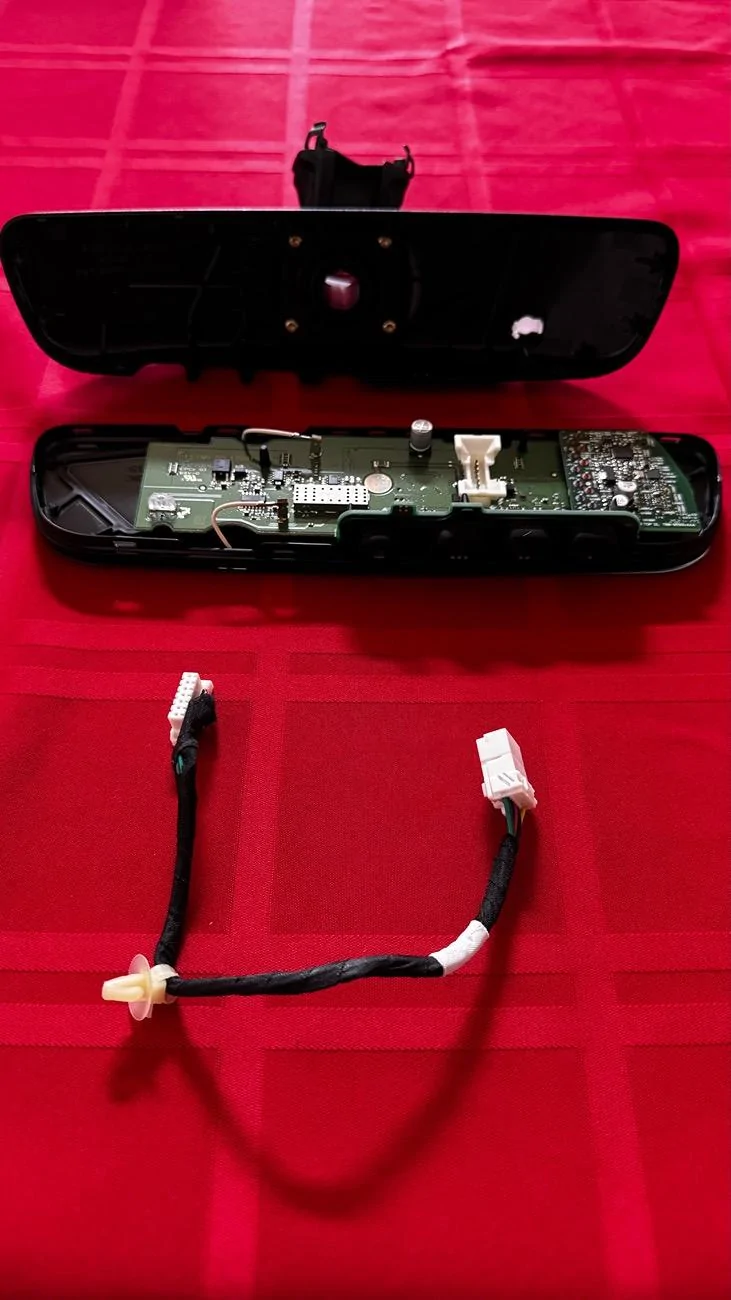 Acura Integra Retrofit Honda Civic Dimming Mirror w/ Homelink IMG_6545