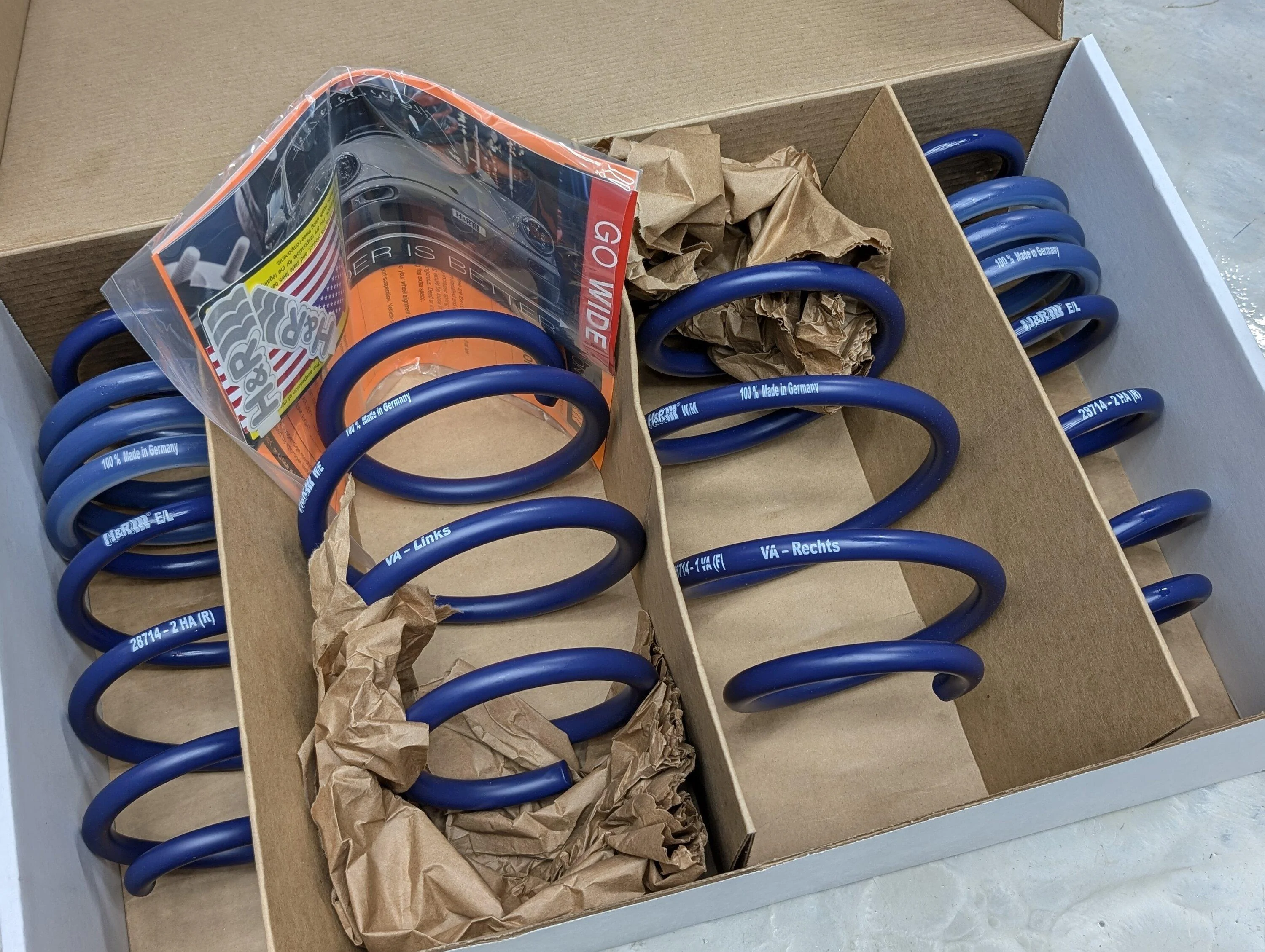 Acura Integra H&R Lowering Springs NEW* PXL_20240711_081028853