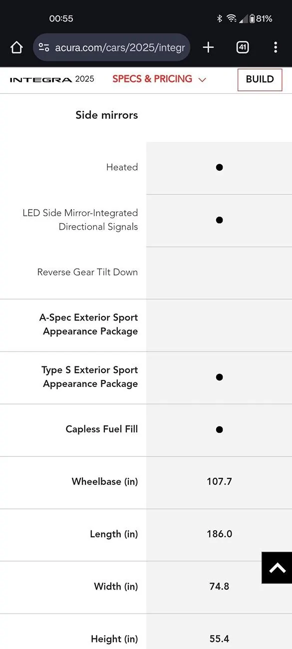 Acura Integra Any word on the 2025 type S? 1000015683