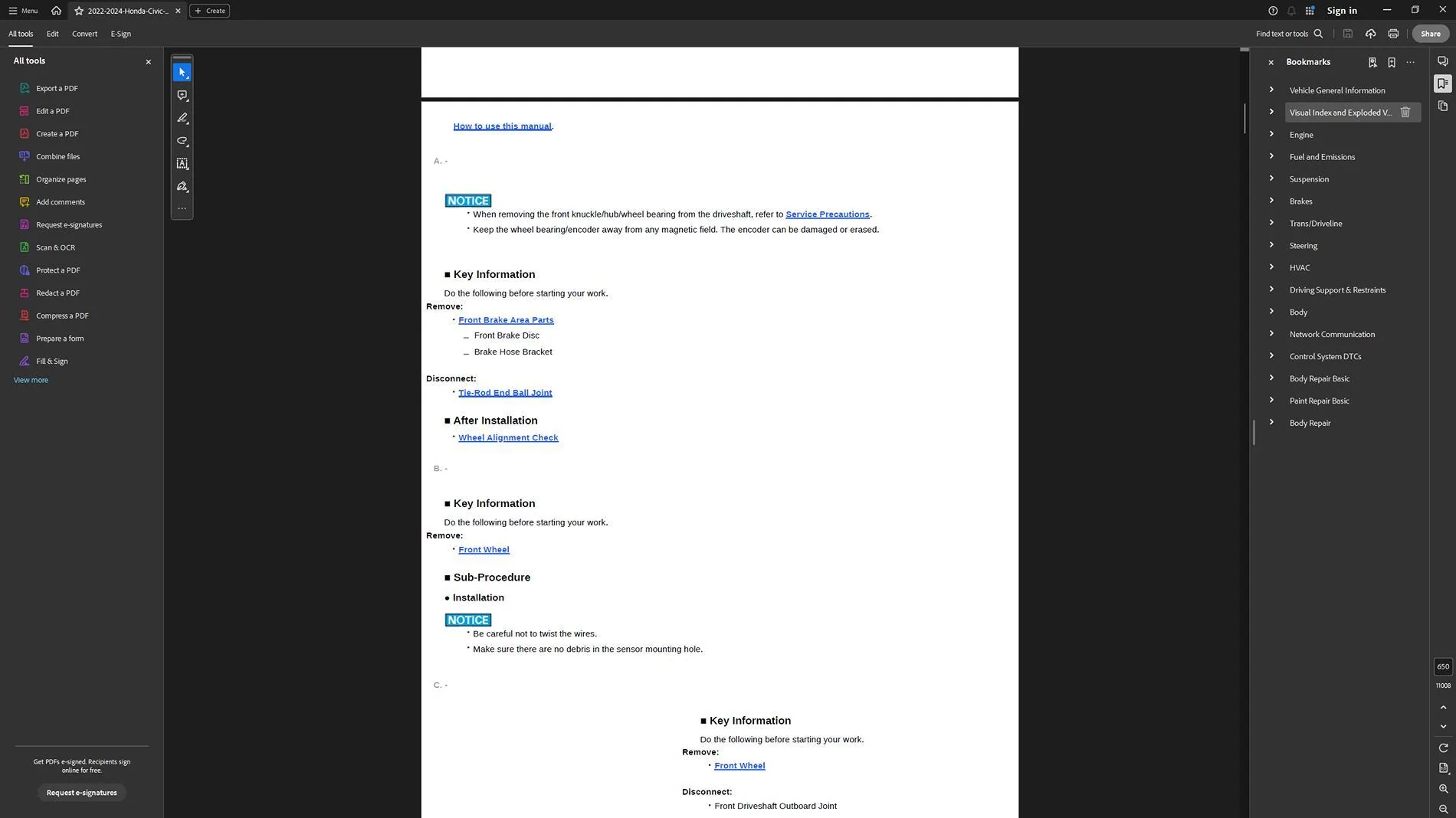 Acura Integra FL5 Service Manual [PDF Download] Screenshot 2024-08-07 215213