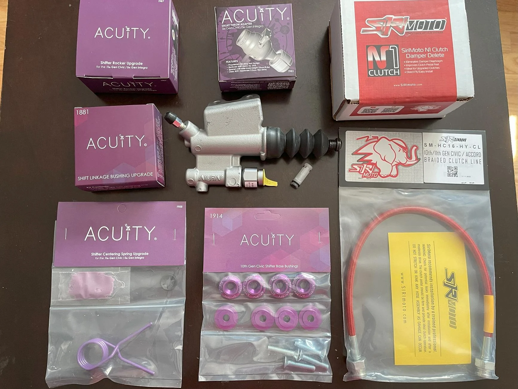 Acura Integra Acuity Shift Kits, Centering Spring, Rocker, Short throw adapter - Anyone install yet? IMG_3208