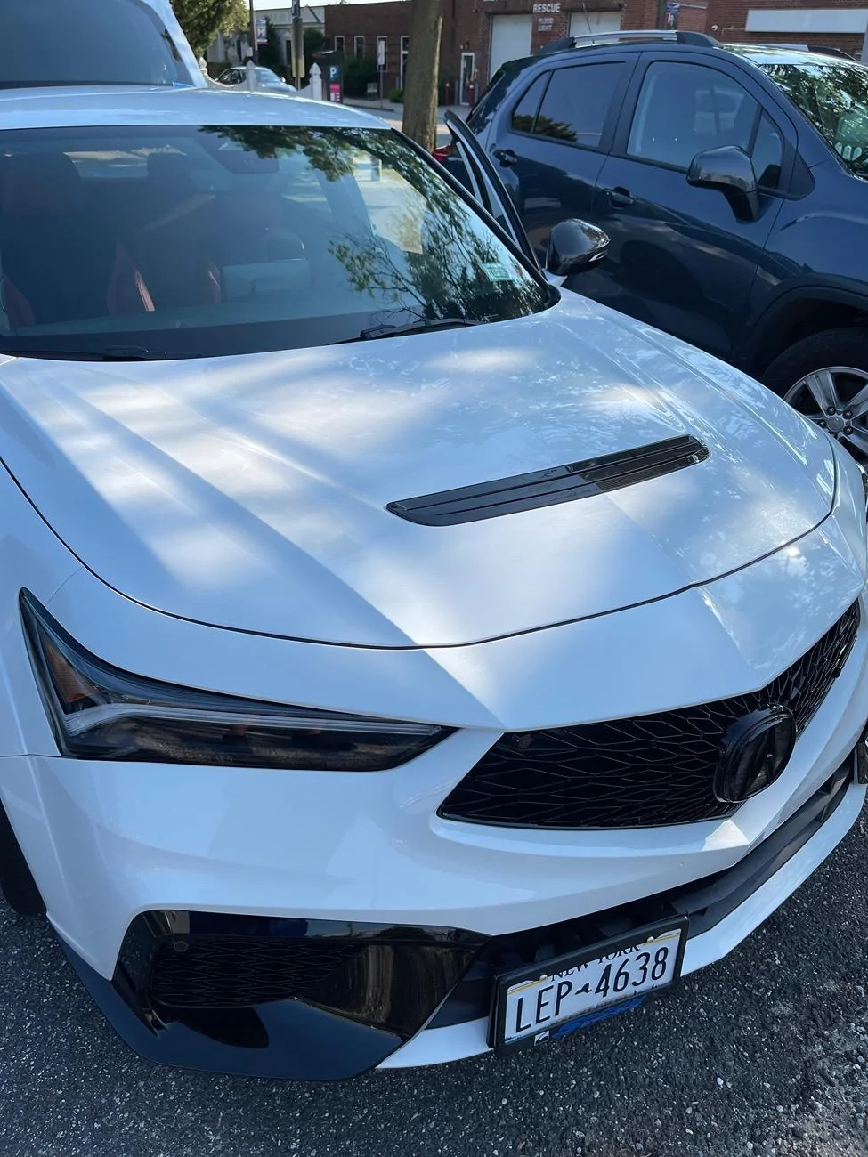 Acura Integra Aero Carbon Hood Insert IMG_3083