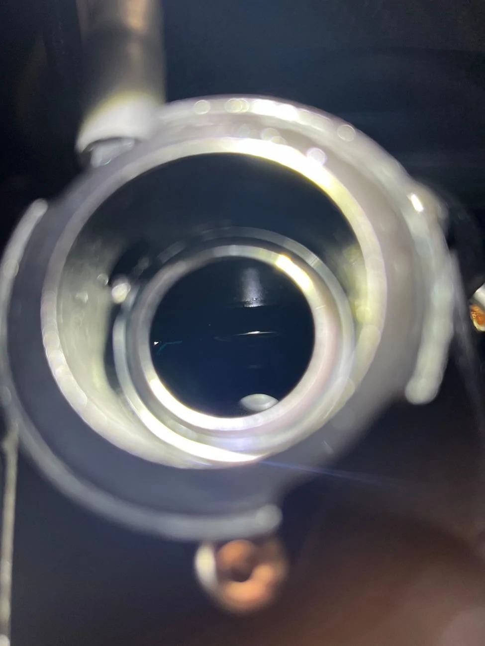 Acura Integra Radium coolant tank - why I see air in middle IMG_3007