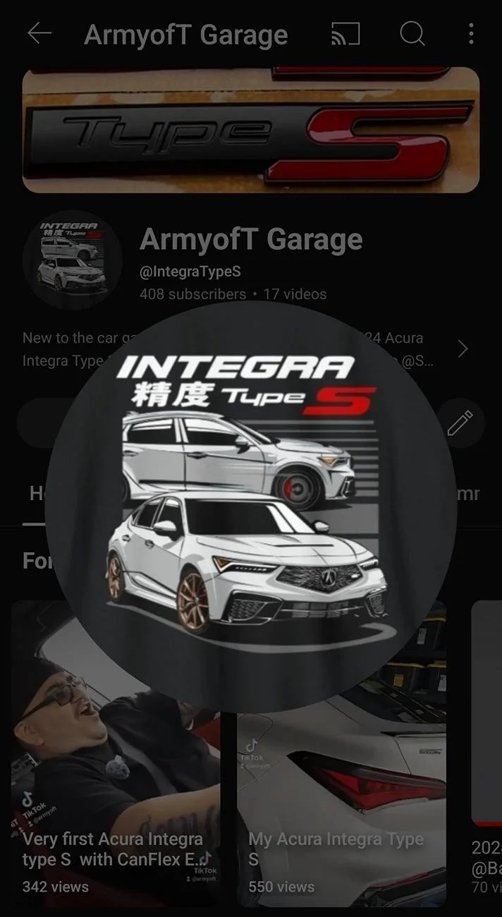 Acura Integra CanFlex Hondata E-85 ,  2024 Acura Integra Type S,  All Social Media (ArmyofT) Screenshot_20240829_181308_YouTu