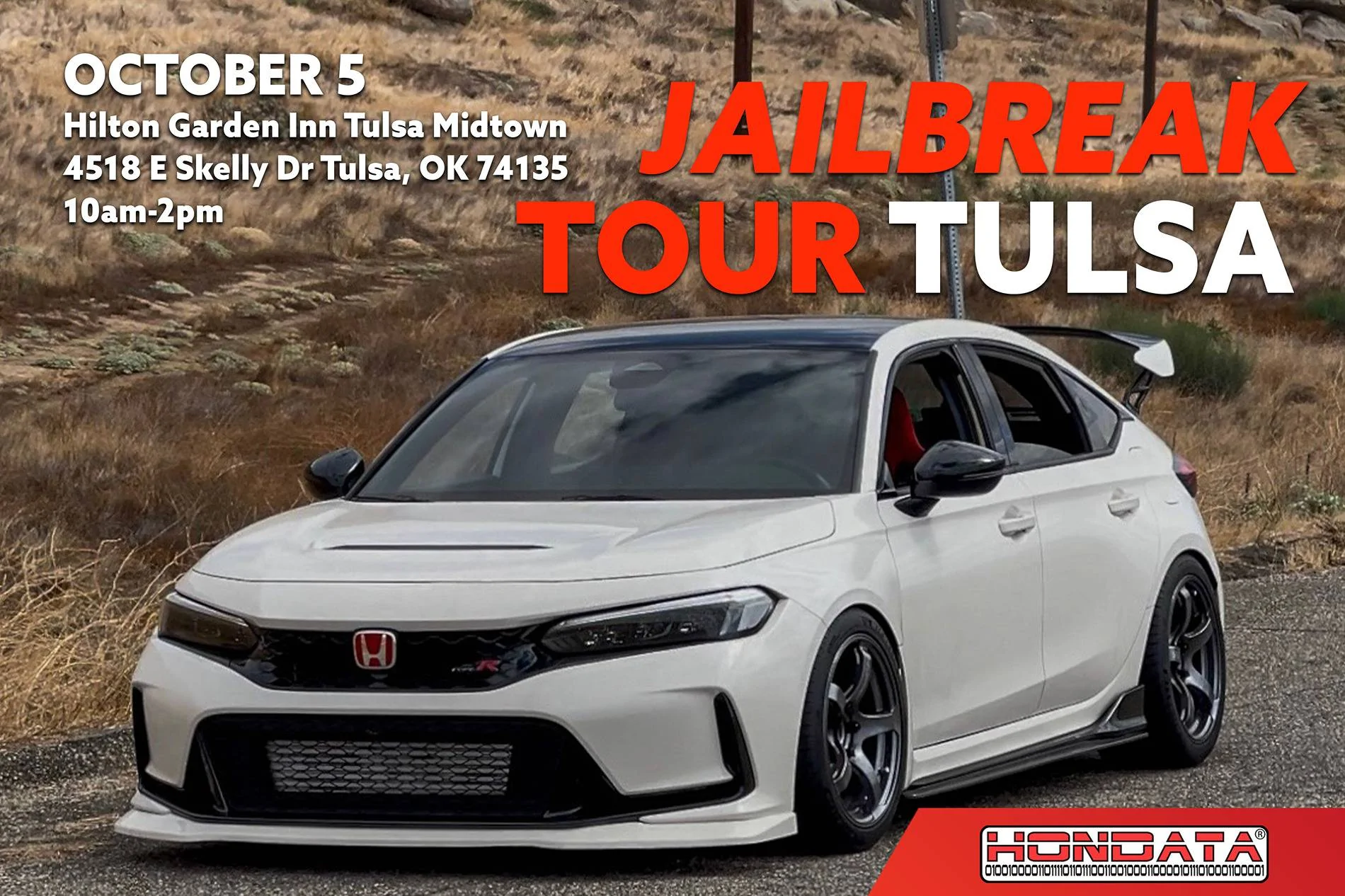 Acura Integra Hondata Jailbreak Day Tulsa 2024 Jailbreak Tour oct002