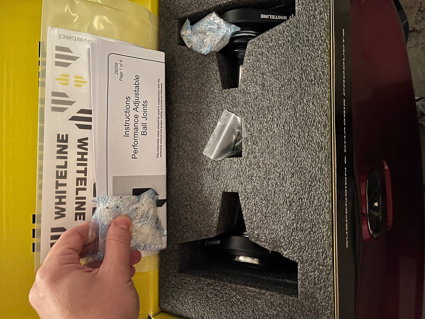 Acura Integra White line Ball joints, RMM, mishimototo tank for sale - IL IMG_6308