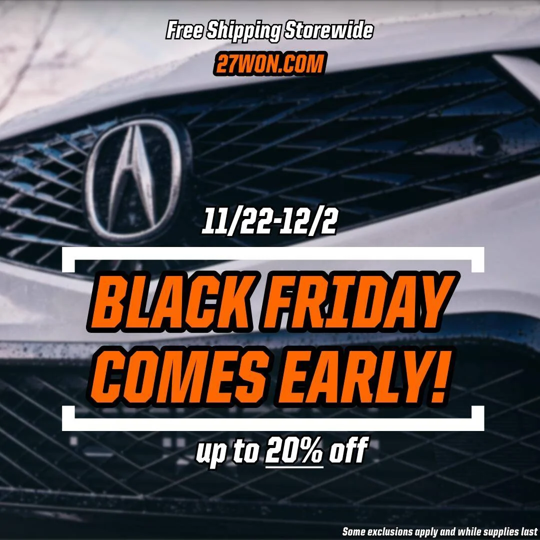 Acura Integra Black Friday Sale - Up to 20% @ 27WON.com Fall Overstock & Black Friday Sale-9 (4)