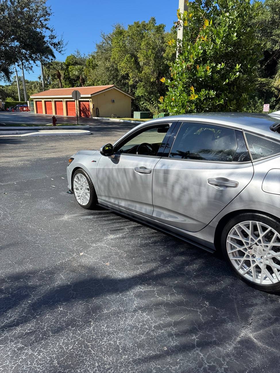 Acura Integra How she stands right now. Coilovers and rear motor mount are next. IMG_7410