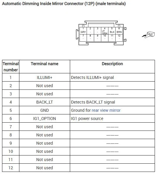 Acura Integra Retrofit Honda Civic Dimming Mirror w/ Homelink 1734710901606-