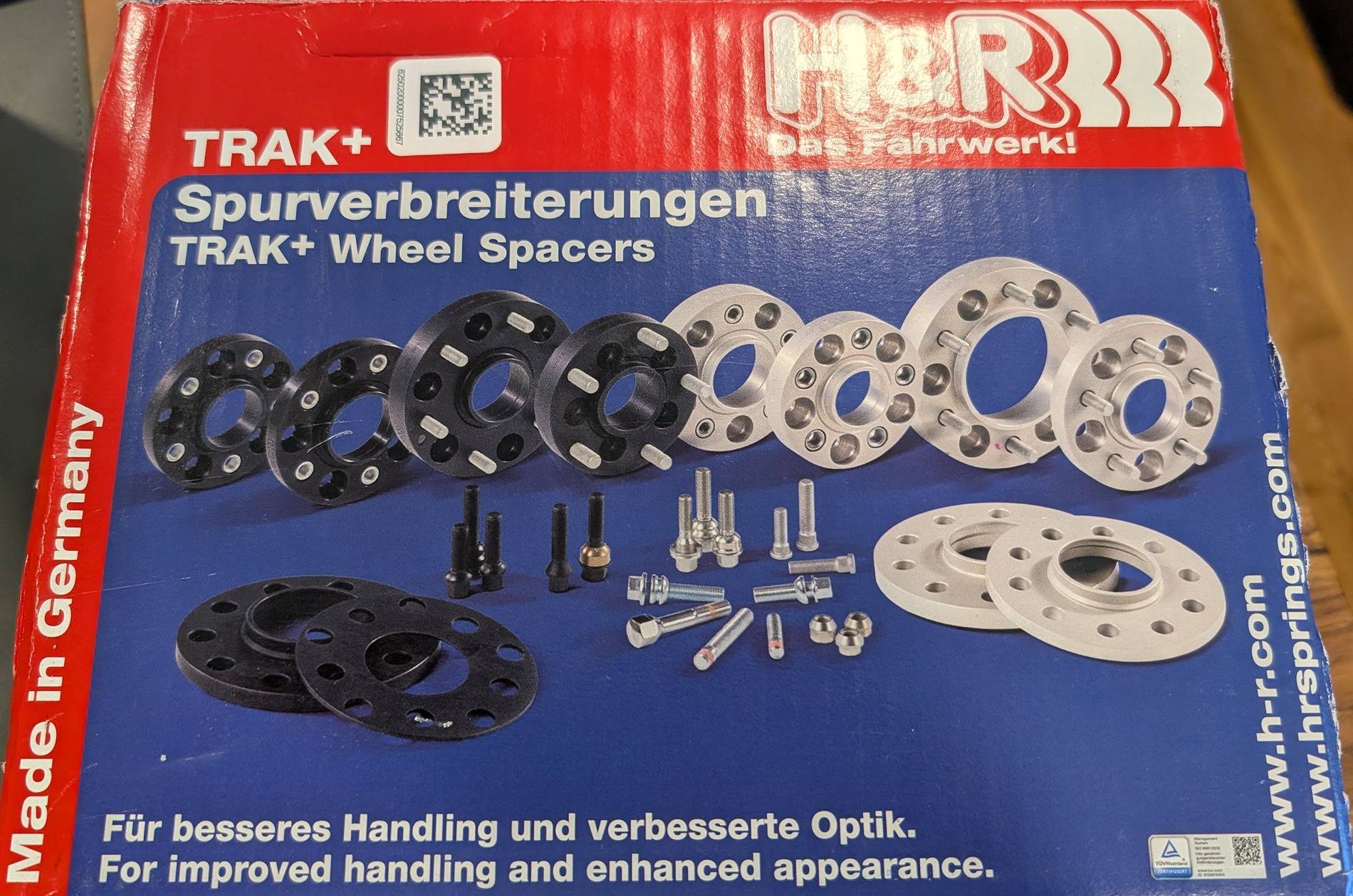 Acura Integra For Sale: H&R Trak+ DRM Wheel Spacers 1000006062