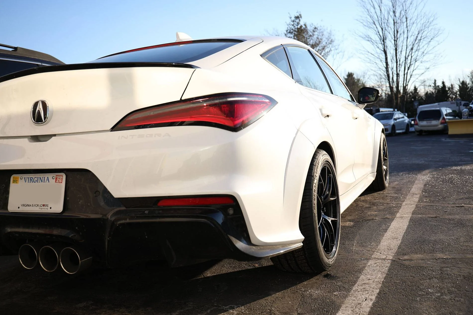 Acura Integra Official Wheel Fitment Thread for DE5 Acura Integra Type S Rota KB-R 1895 38 on Type S rear tire fitment