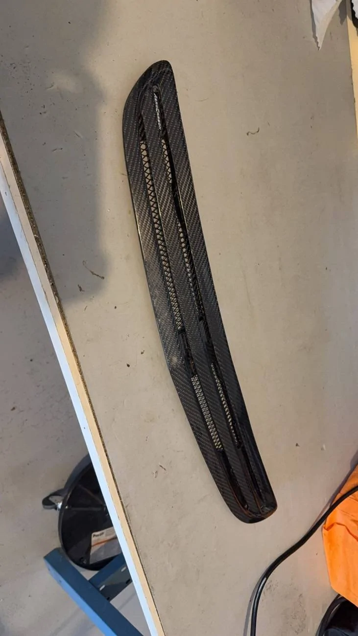 Acura Integra AeroCarbon DE5 hood scoop with PPF IMG_3354