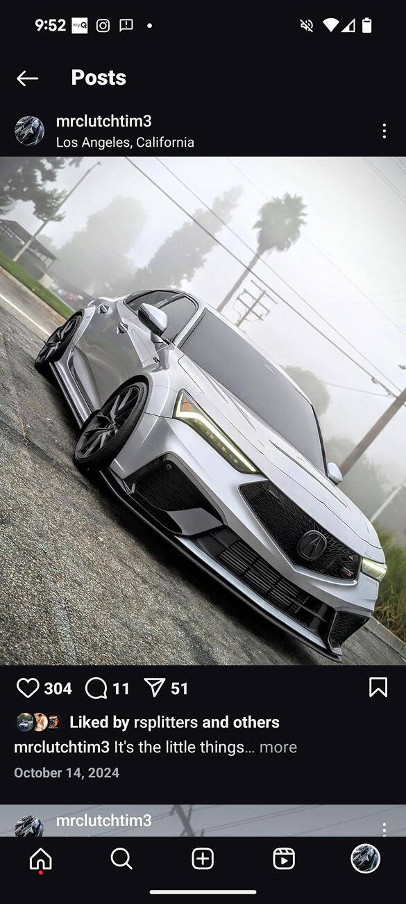 Acura Integra Splitter kit/lip kit for sale rsplitters Screenshot_20250114-095202