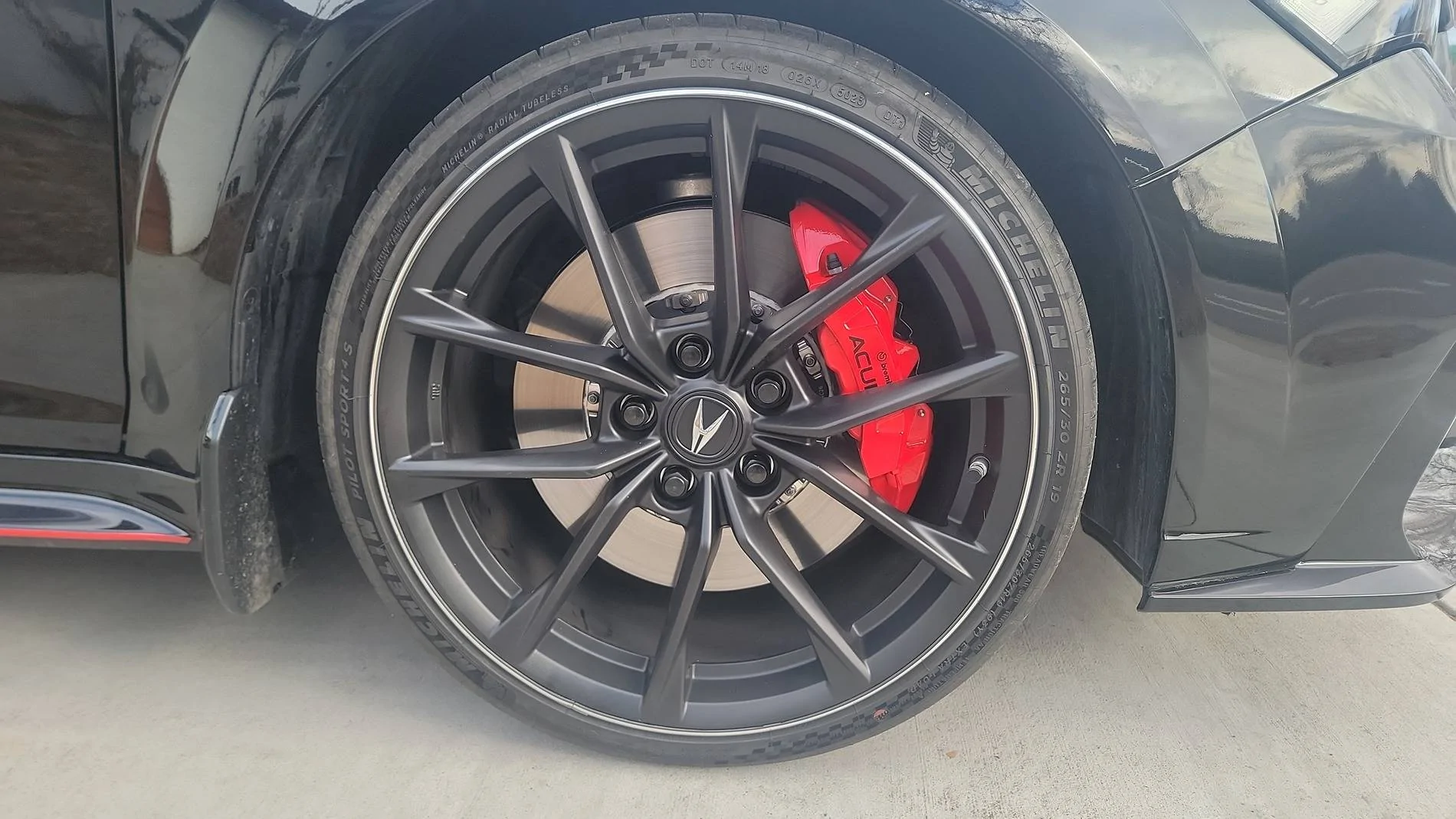 Acura Integra Painted wheels IMG_20250117_140844