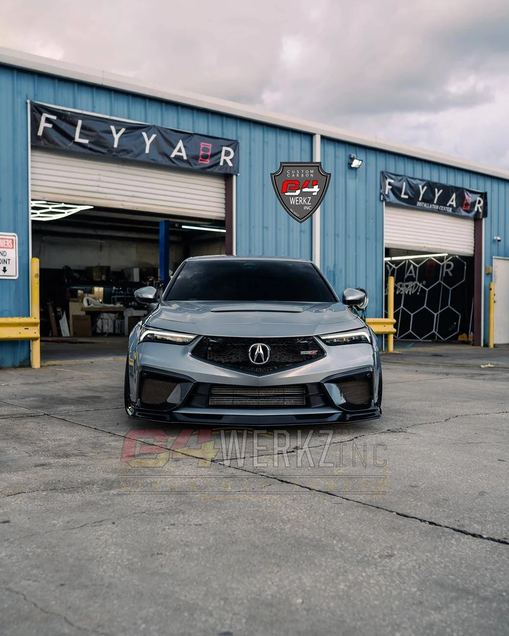 Acura Integra ITS Carbon Fiber Bumper Airduct 1739823466589-b2