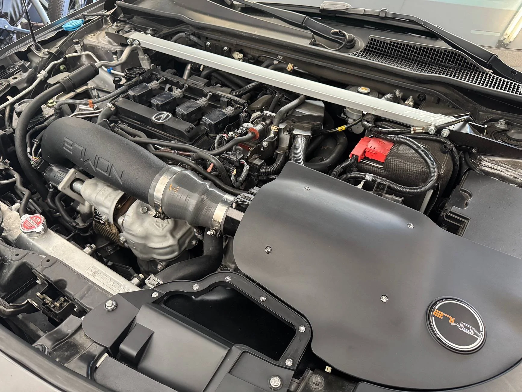 Acura Integra Incompatibility with upgraded Koyo radiator and PRL High Volume Intake IMG_9049