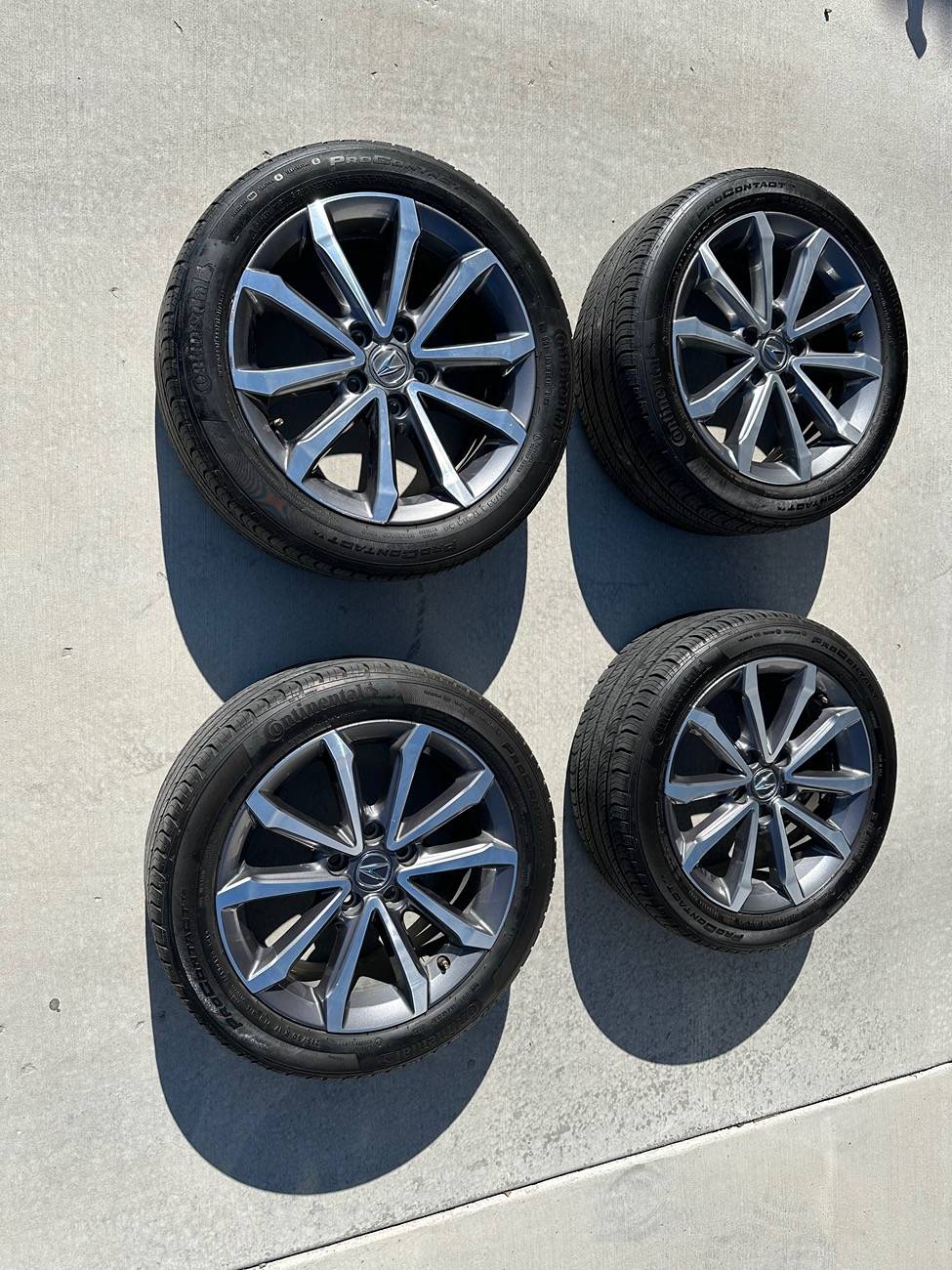 Acura Integra 17in Wheels and tires for sale IMG_2837