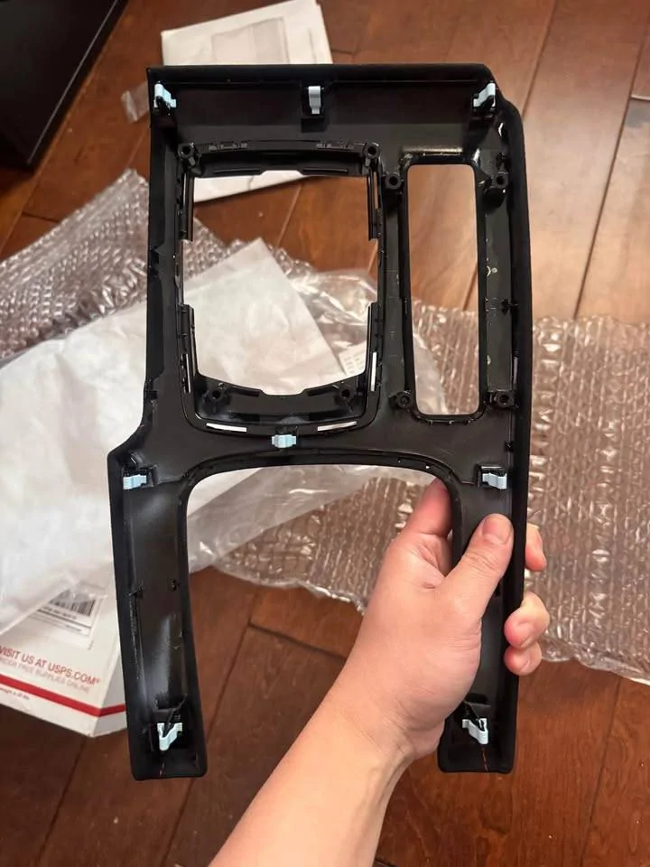 Acura Integra Alcantara Wrapped OEM Center Console 482191275_10211704092394016_8706771214801311500_n