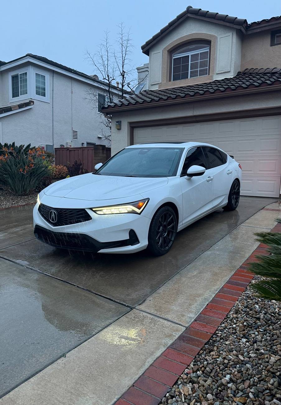 Acura Integra Konig Ampliforms on a white Integra IMG_1616