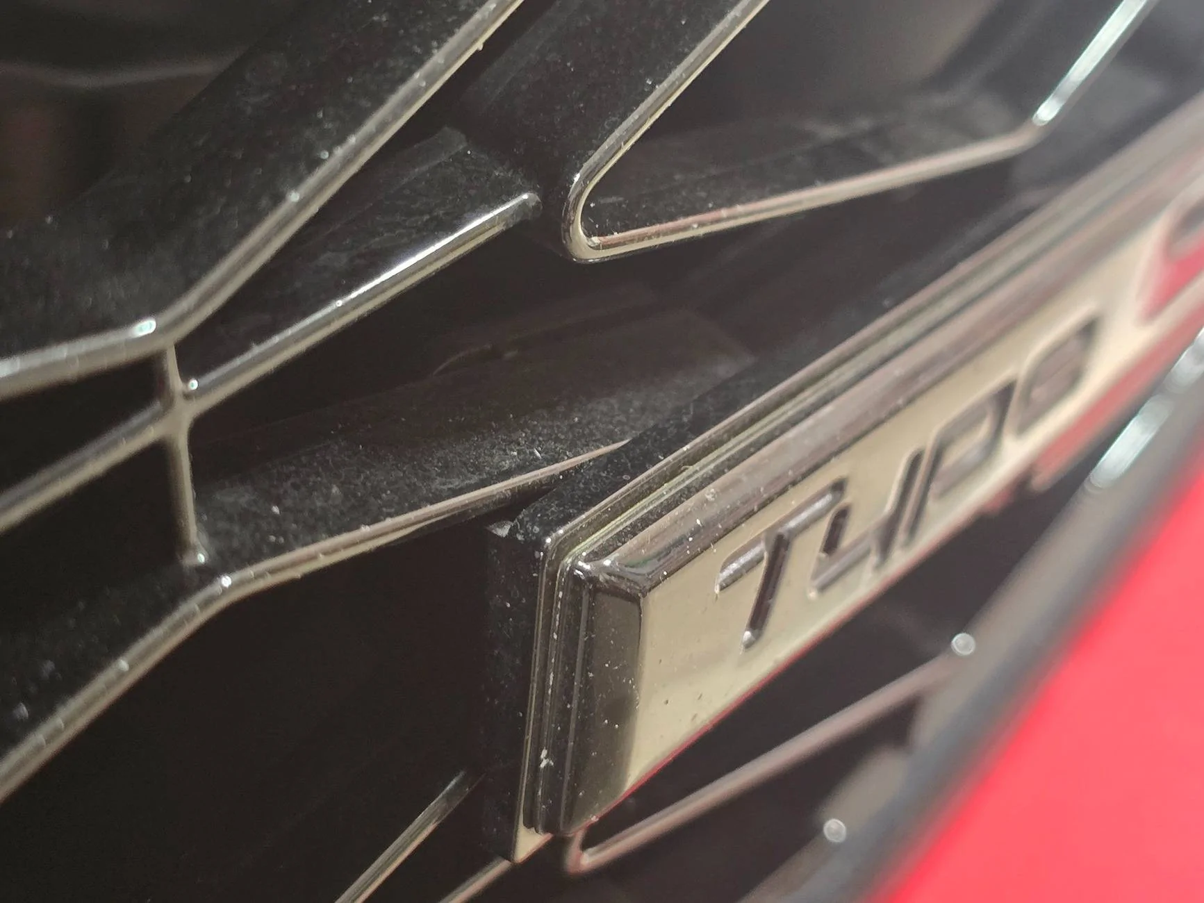 Acura Integra "Type S" badge on front grille 20250324_173439