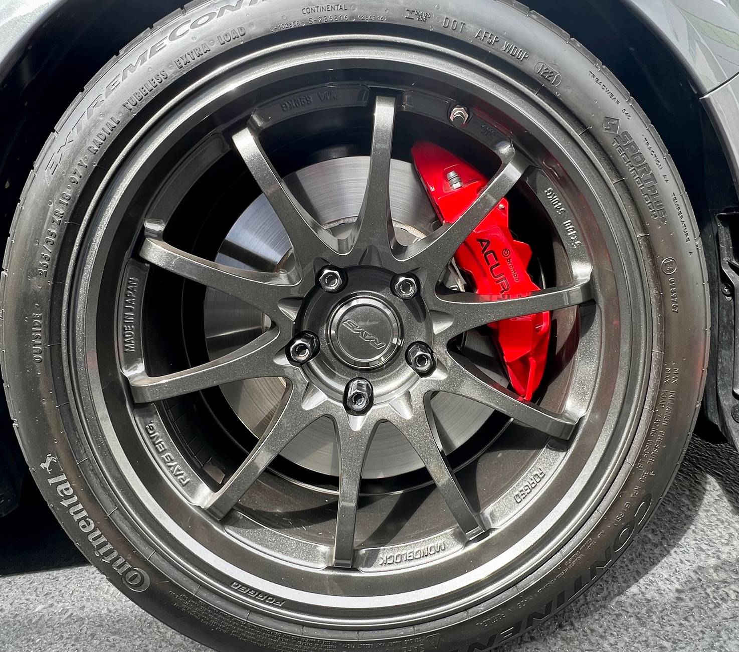 Acura Integra Volk CE28 Club Racer II 5x120 18x9.5 +38 IMG_5323