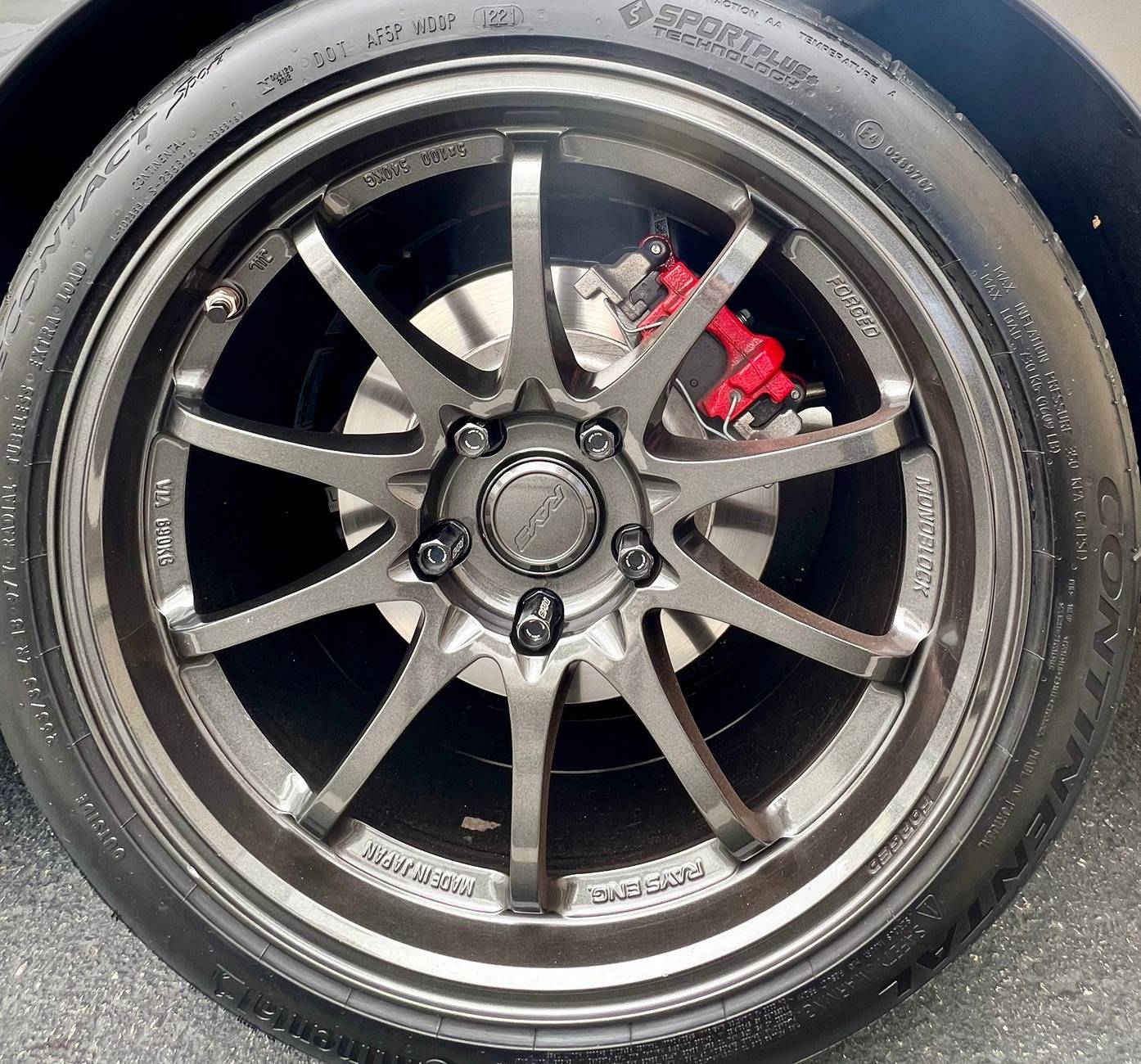 Acura Integra Volk CE28 Club Racer II 5x120 18x9.5 +38 IMG_5325