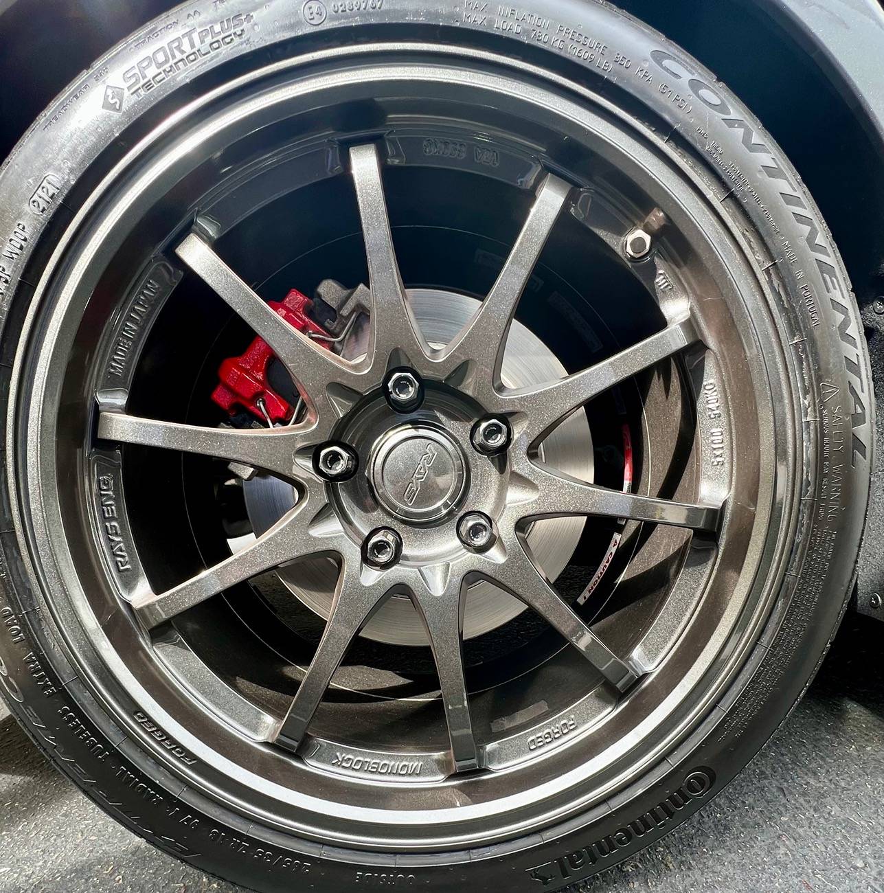 Acura Integra Volk CE28 Club Racer II 5x120 18x9.5 +38 IMG_5322