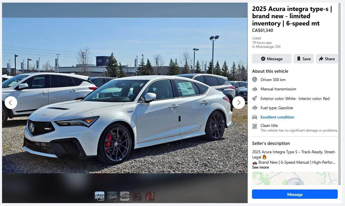 Acura Integra 2025 Acura integra type s in Canada? 1743894230700-h