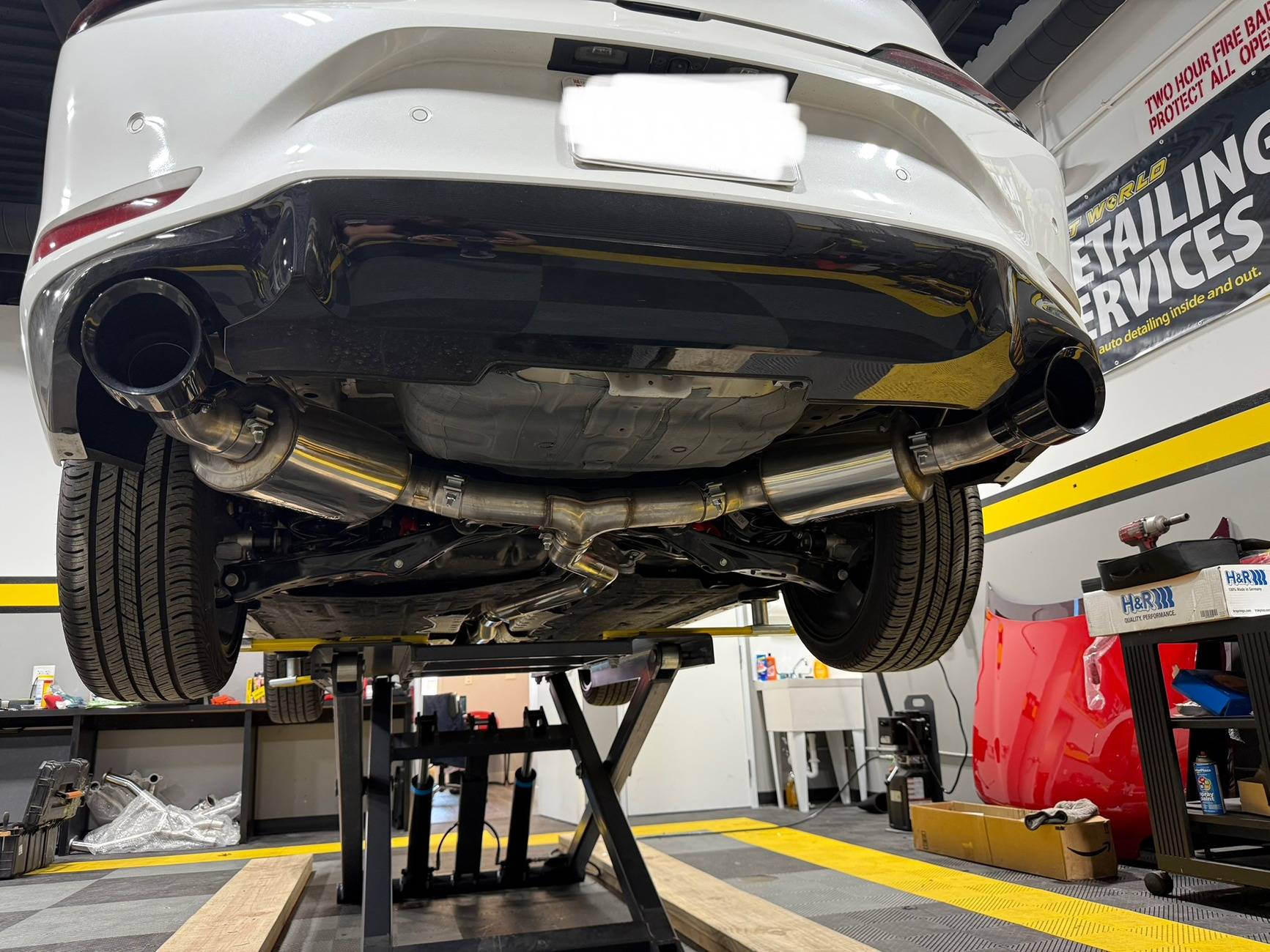 Acura Integra Exhaust system for 2025 acura integra a spec cvt IMG_5076