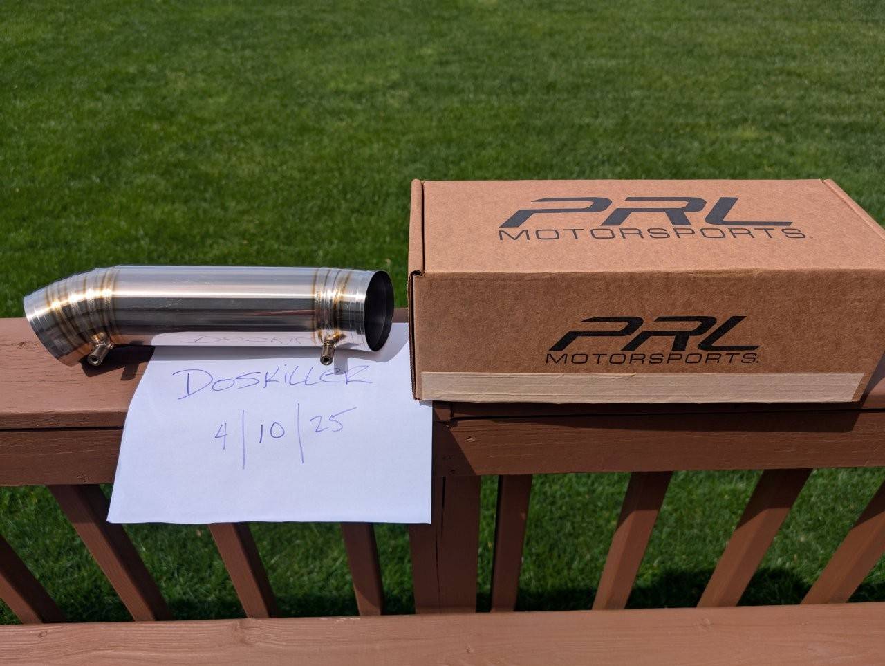 Acura Integra 2023+ Honda Civic Type-R FL5 DE5 Titanium Turbocharger Inlet Pipe PXL_20250410_172526621