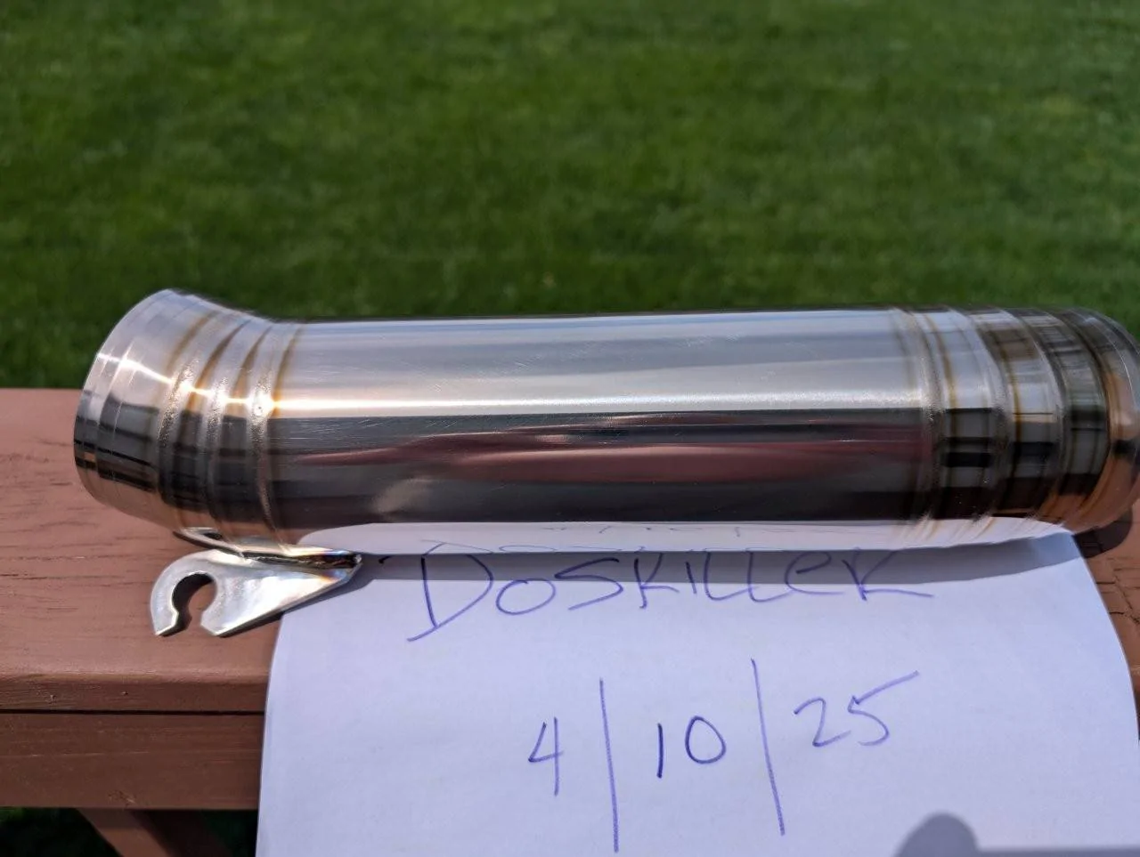 Acura Integra 2023+ Honda Civic Type-R FL5 DE5 Titanium Turbocharger Inlet Pipe PXL_20250410_172555611