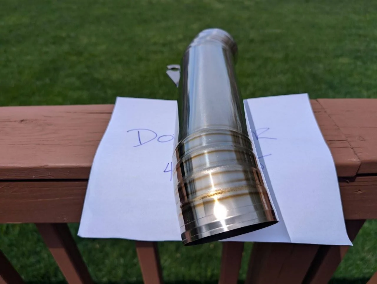 Acura Integra 2023+ Honda Civic Type-R FL5 DE5 Titanium Turbocharger Inlet Pipe PXL_20250410_172609804