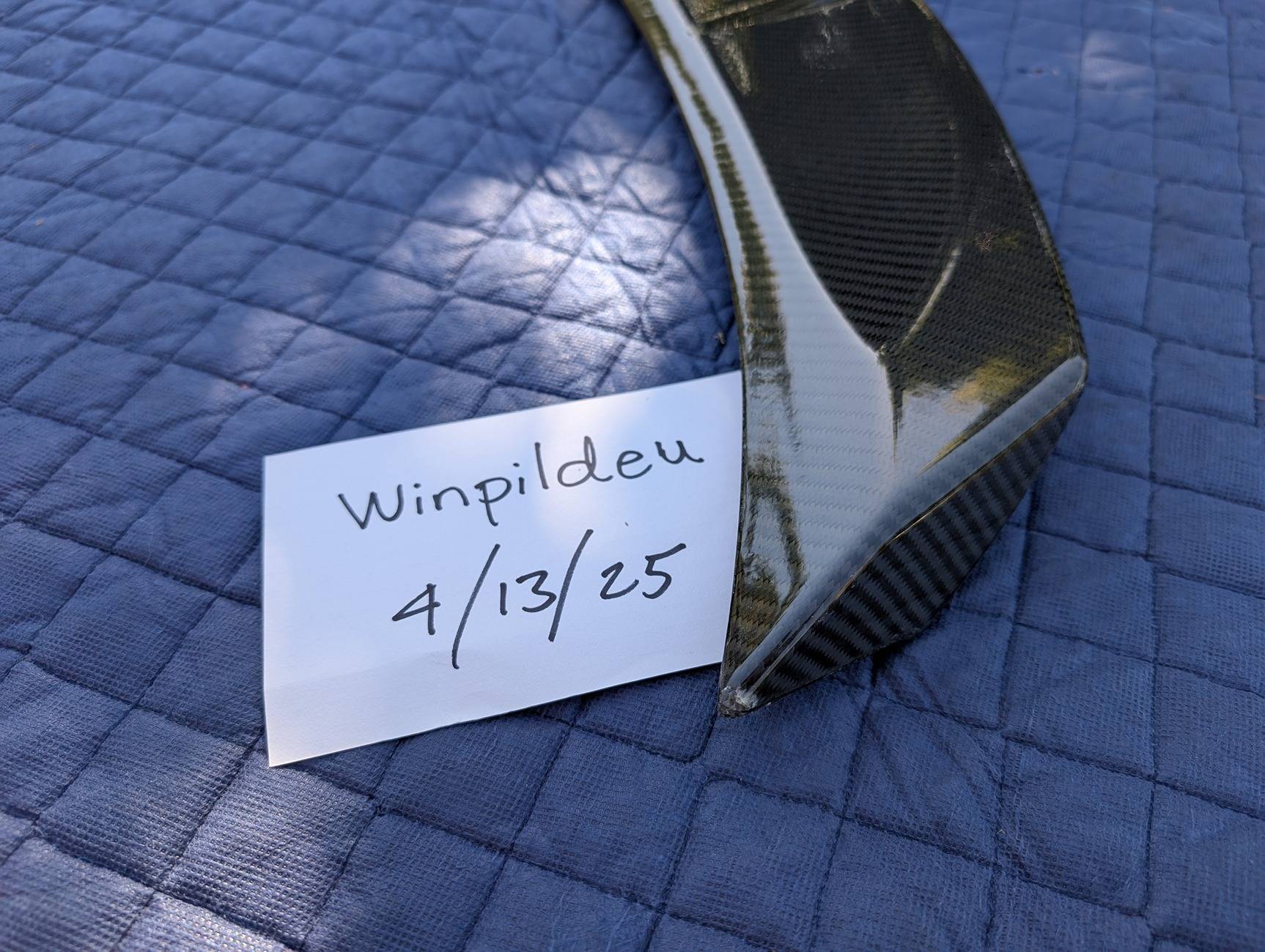 Acura Integra Artwork Bodyshop V1 Carbon Fiber Spoiler PXL_20250413_212412489