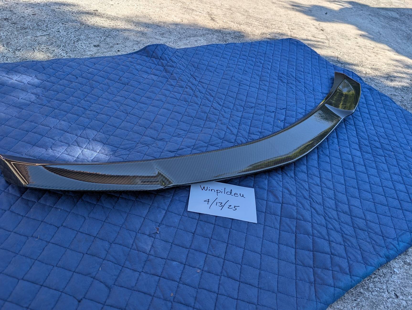 Acura Integra Artwork Bodyshop V1 Carbon Fiber Spoiler PXL_20250413_212436454