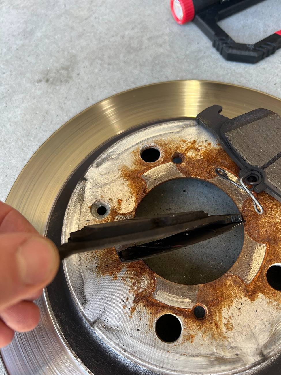 Acura Integra 16k Miles and already need to change brake pads!! IMG_9647