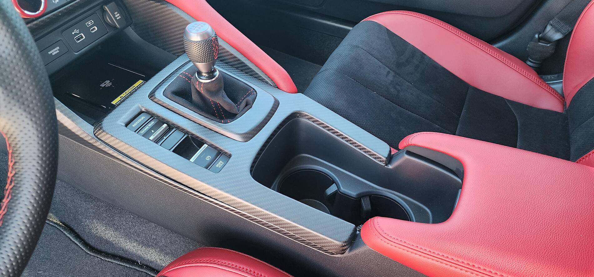 Acura Integra Carbon Fiber Parts Added! Front Splitters/Interior Parts 3