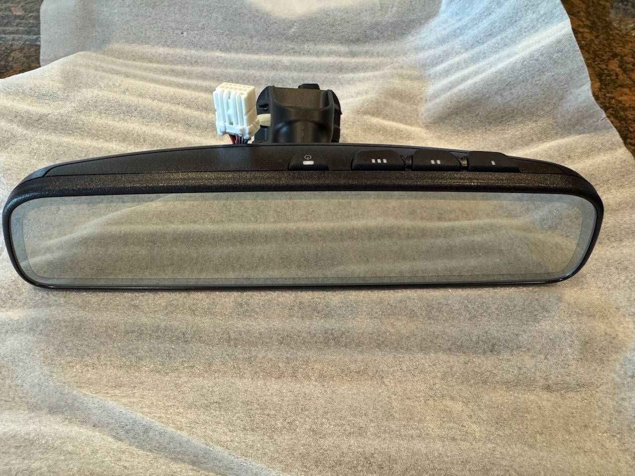 Acura Integra Honda dimming/Homelink mirror with modified Dongar adapter mirror1