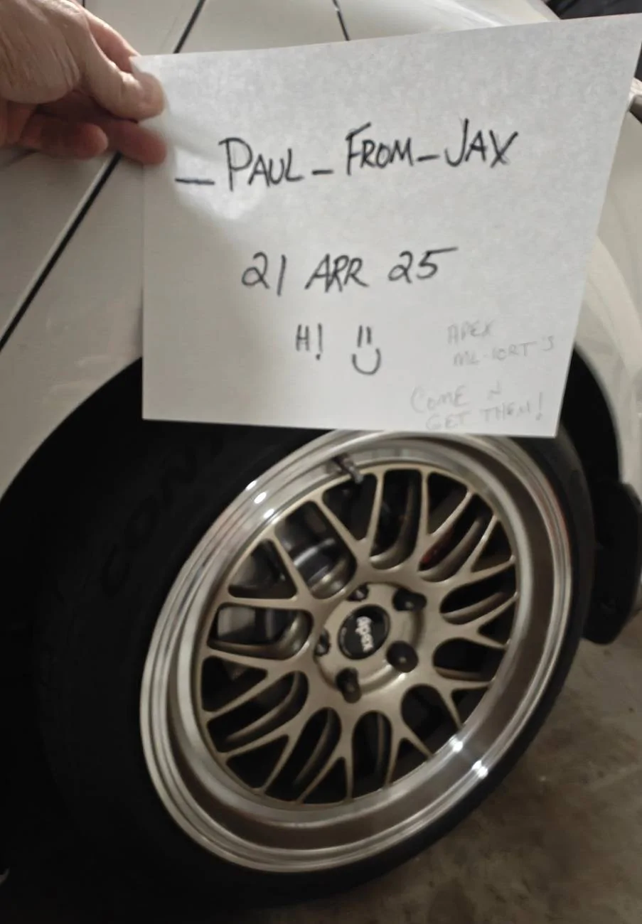 Acura Integra Apex Forged ML-10RT Motorsport gold 18x10 +40 with Conti Extreme Contact 02's IMG20250421182406