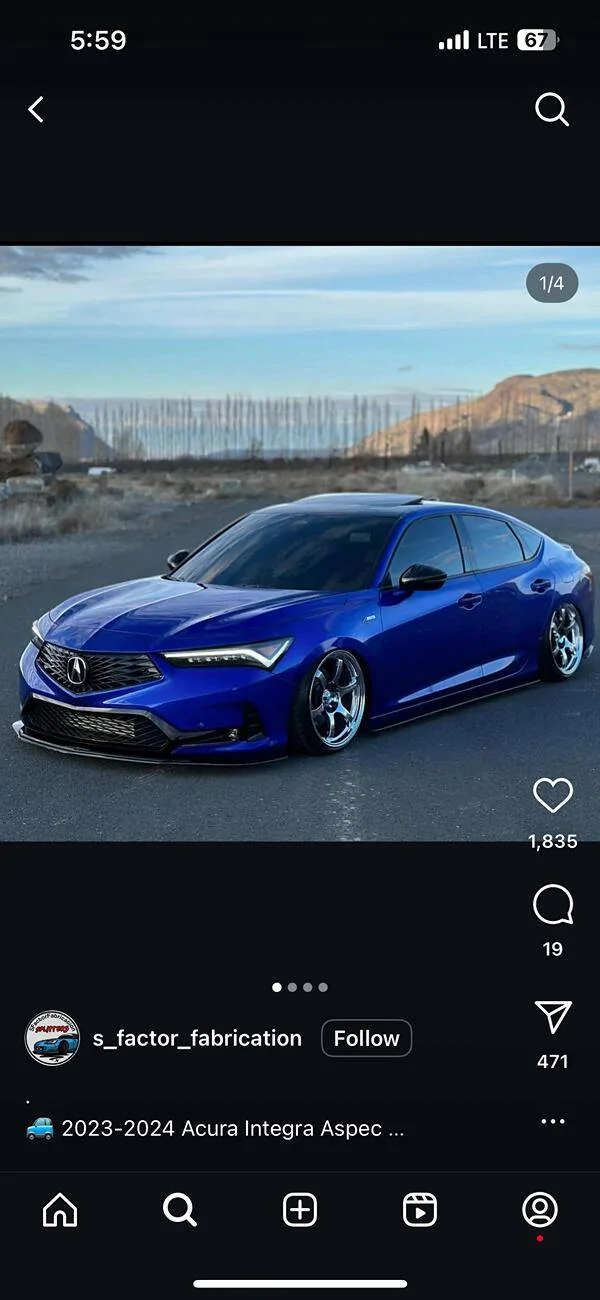 Acura Integra ISO: S Factor fabrication: splitter + side skirt + diffuser IMG_6389