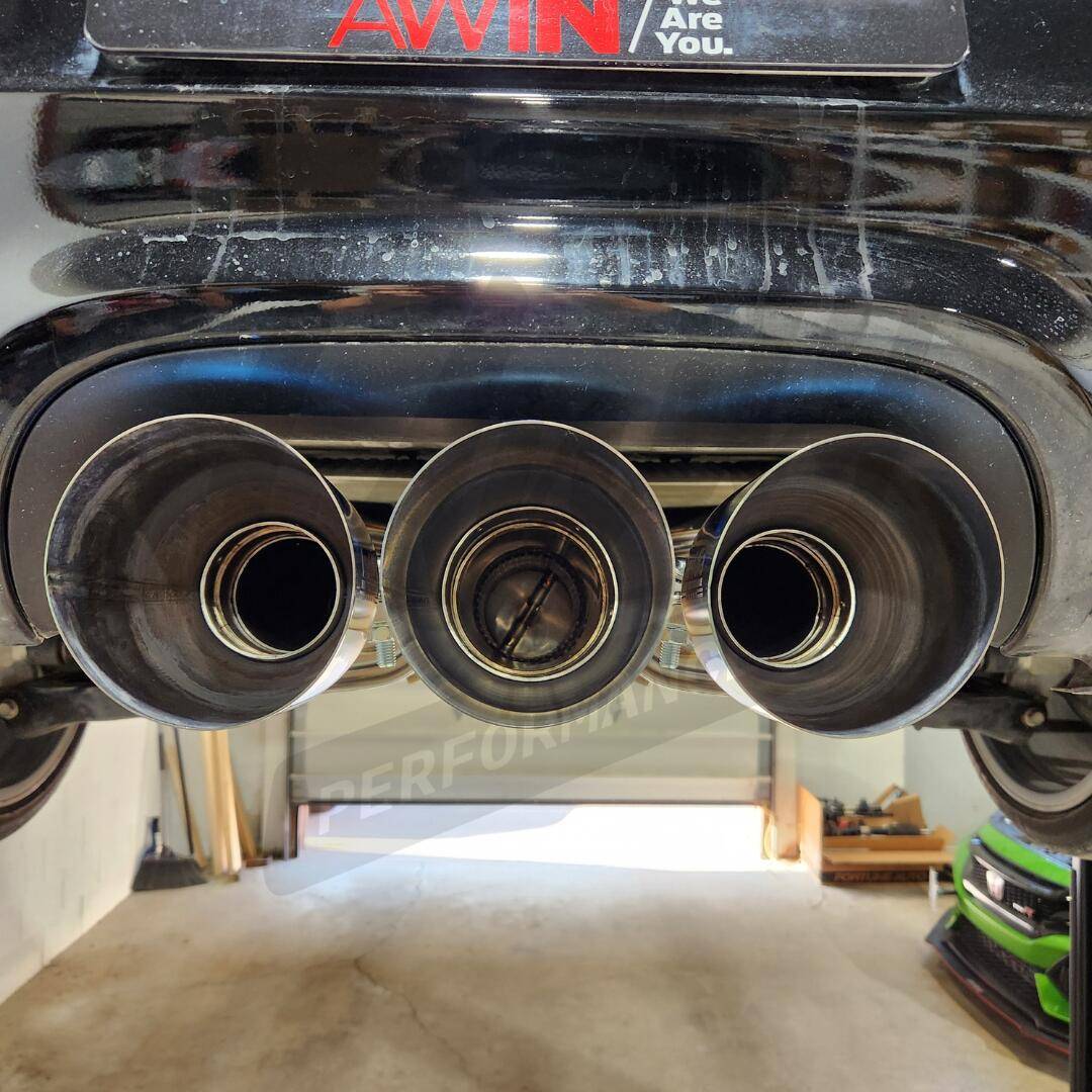 Acura Integra DE5 Type S Invidia Q300 install + sound clips Invidia Q300 Exhaust  23+ Integra Type S DE5 (12)