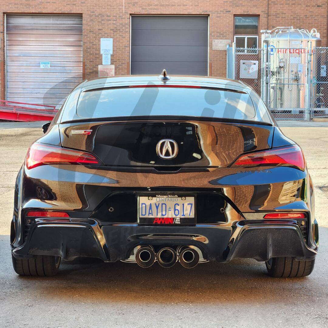 Acura Integra DE5 Type S Invidia Q300 install + sound clips Invidia Q300 Exhaust  23+ Integra Type S DE5 (9)