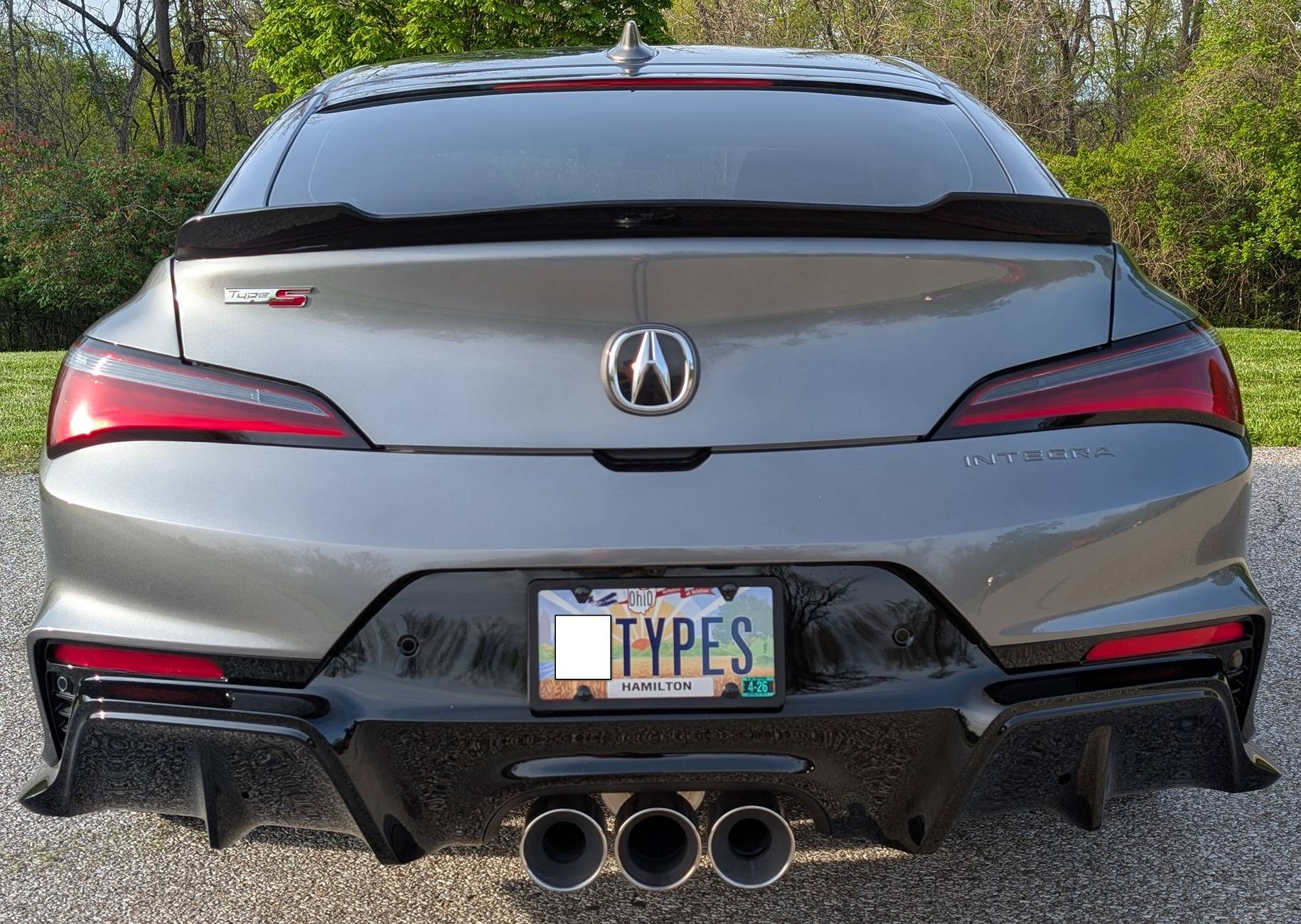 Acura Integra First Photo Shoot! REAR w Plate hidden