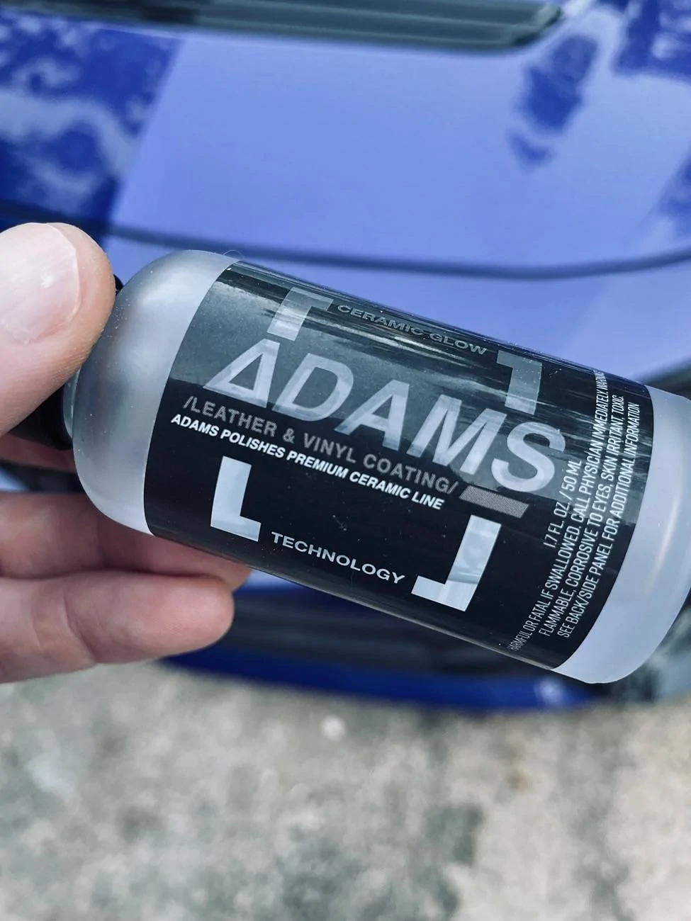 Acura Integra Anyone have experience using Adams ceramic on interior leather (Orchid)? IMG_4425