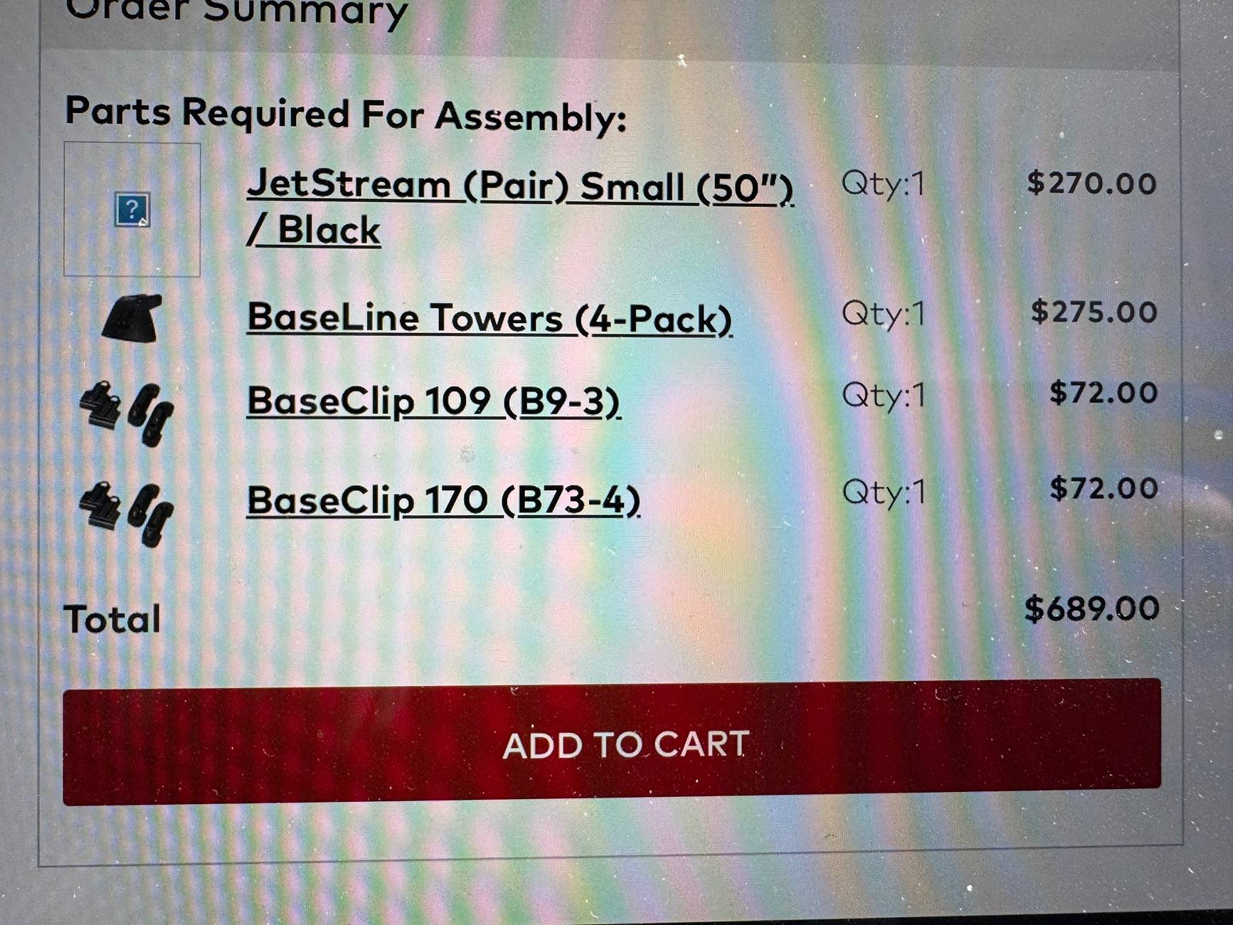 Acura Integra Roof Rack IMG_5288