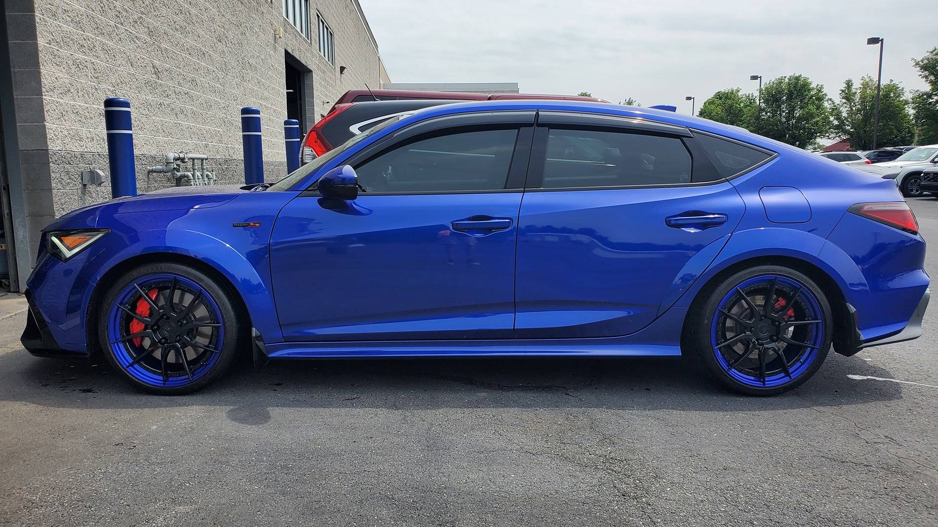 Acura Integra Apex Blue Appreciation Thread work side darker